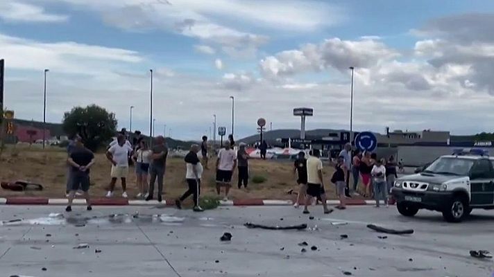 Detenido un camionero ebrio tras provocar un atropello mortal en la Junquera, Girona