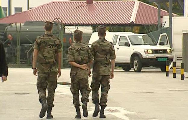  - Los soldados,ilusionados con España