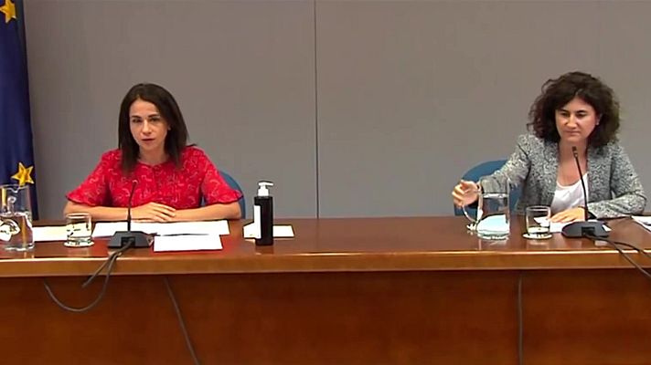 Comparecencia de Mª José Sierra y Silvia Calzón - 02/08/21