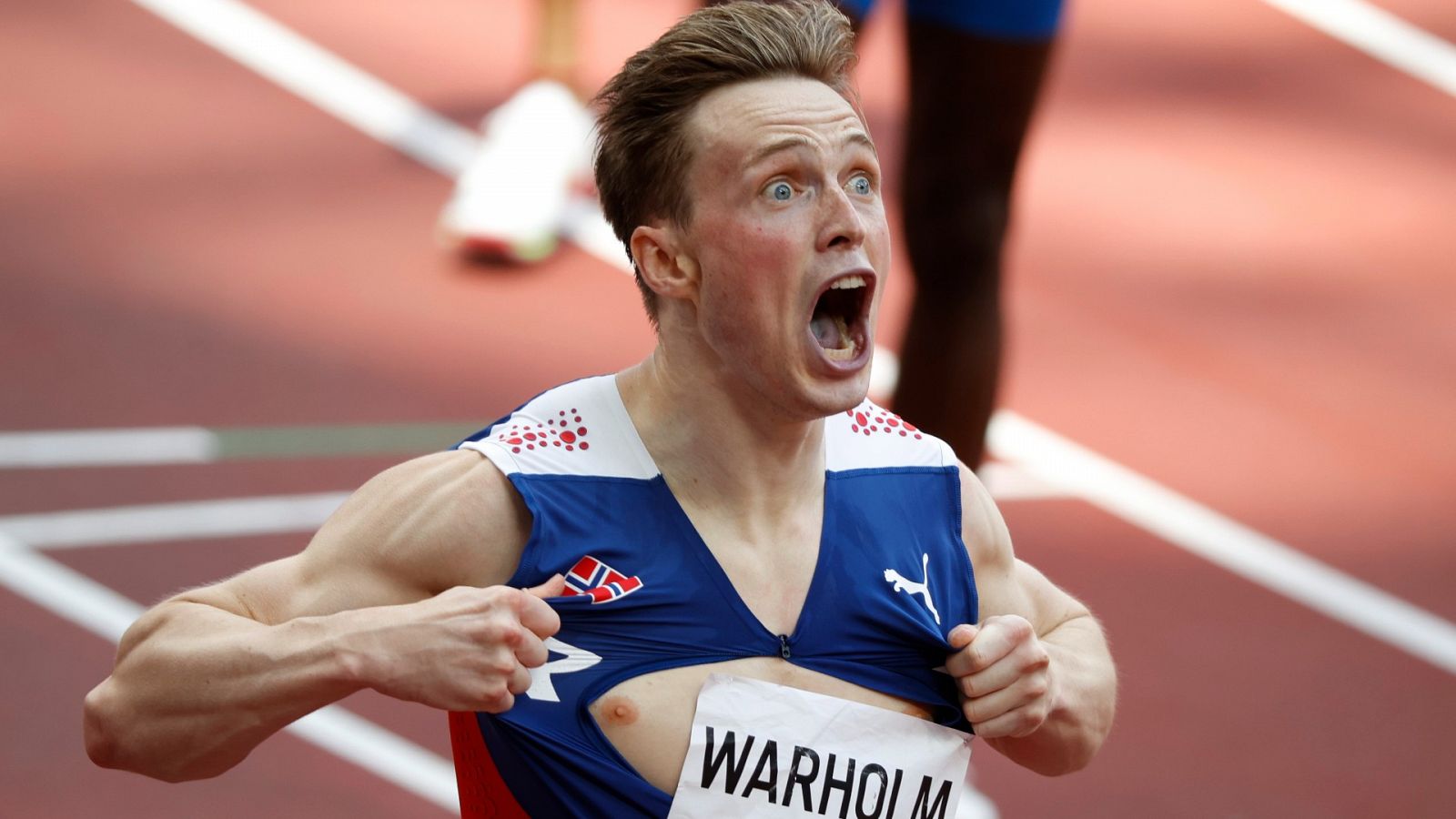 Karsten Warholm, oro y récord mundial en 400 metros vallas