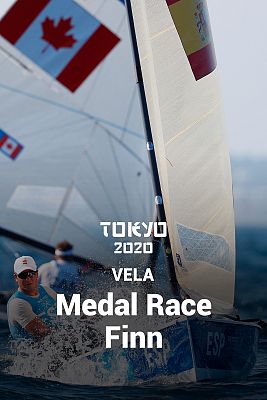 Vela masculino: Medal Race Finn