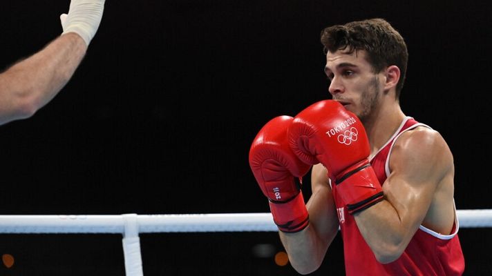 Boxeo Tokyo 2020 - Gabriel Escobar se queda sin medalla al caer ante Bibossinov