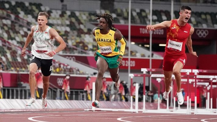 Atletismo Tokyo 2020 - Asier Martínez se clasifica para semifinales de 110m vallas