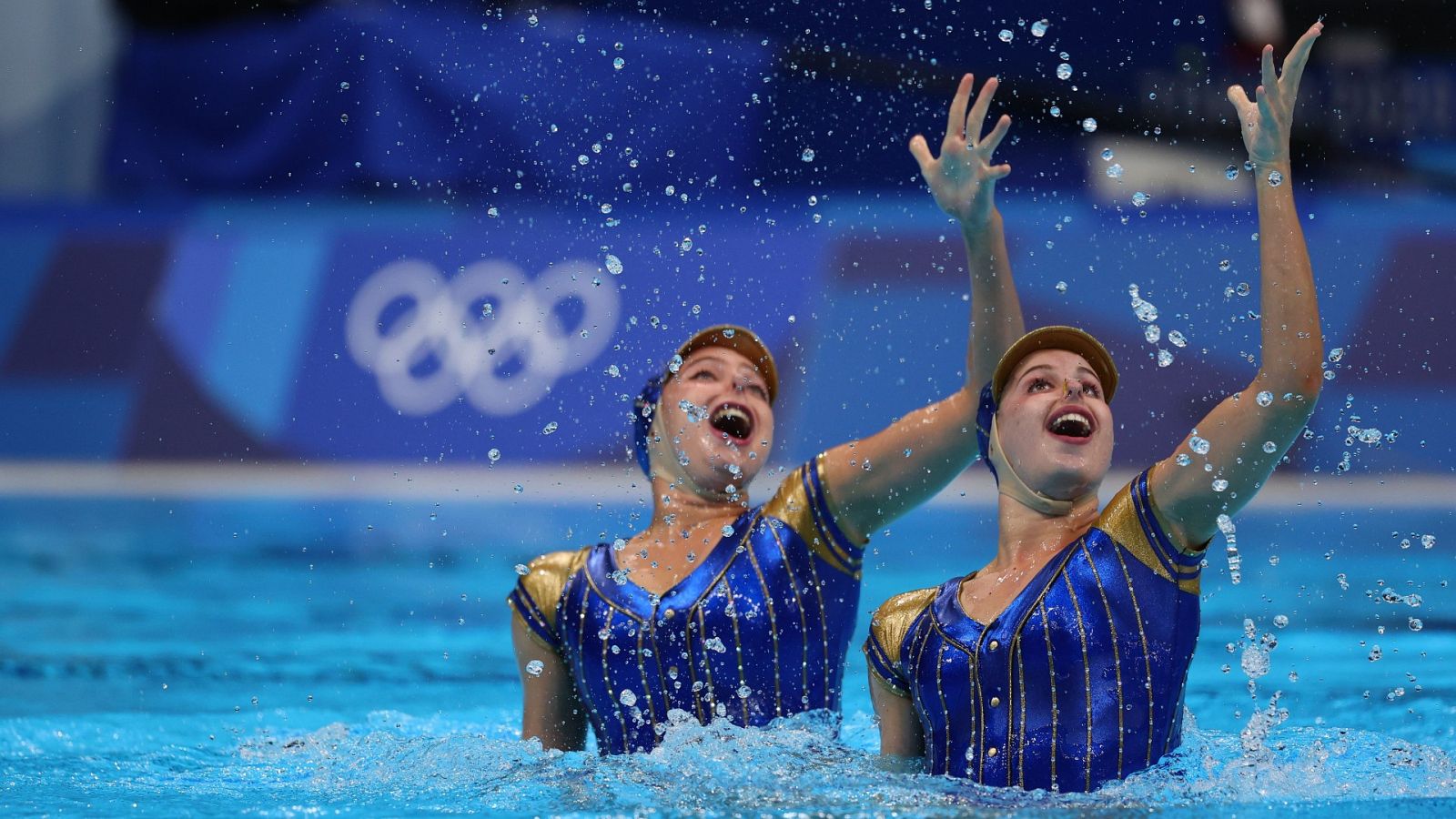 Rutina técnica del dúo español de natación artística - Ver ahora