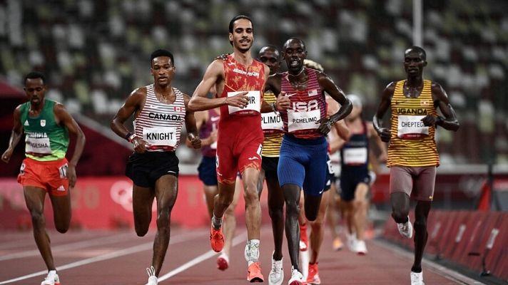 Mohamed Katir se mete en la final de 5.000m