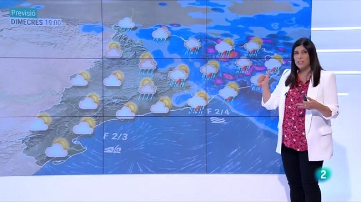 El temps - Temperatures a ratlla i nuvolades força actives