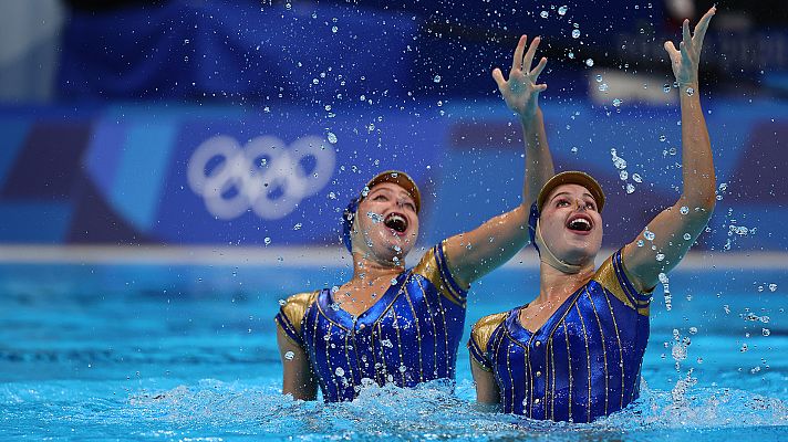 Natación artística: Dúo Rutina Técnica