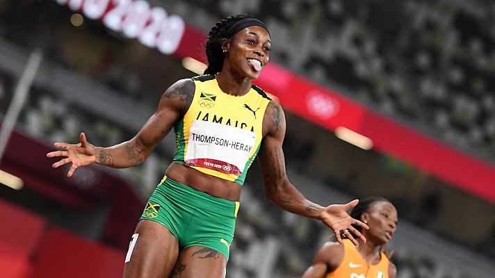 Elaine Thompson gana el oro en los 200 metros