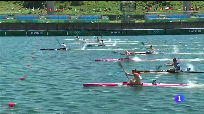 Telexornal - Galicia - Prata para Teresa Portela