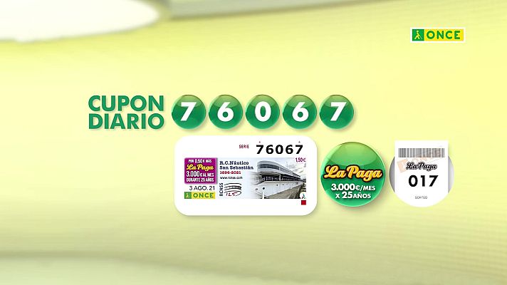 Sorteos ONCE - Sorteo ONCE - 03/08/21