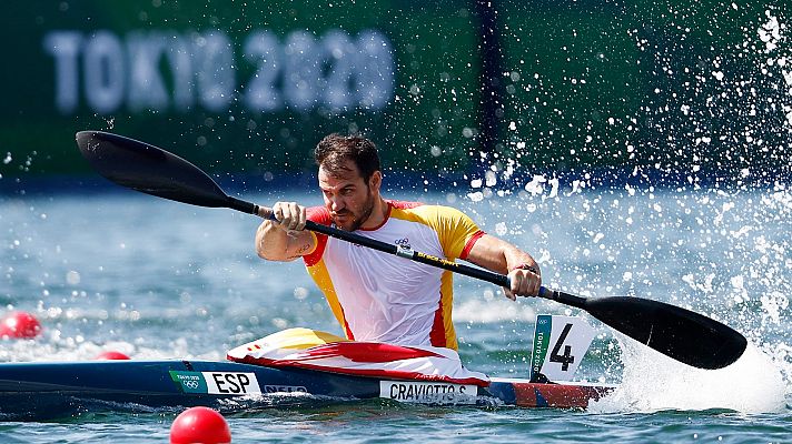 Piragüismo Tokyo 2020 - Saúl Craviotto y Carlos Arévalo se clasifican para las semis