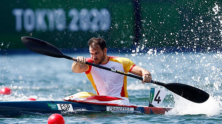 Piragüismo Tokyo 2020 - Saúl Craviotto y Carlos Arévalo se clasifican para las semis