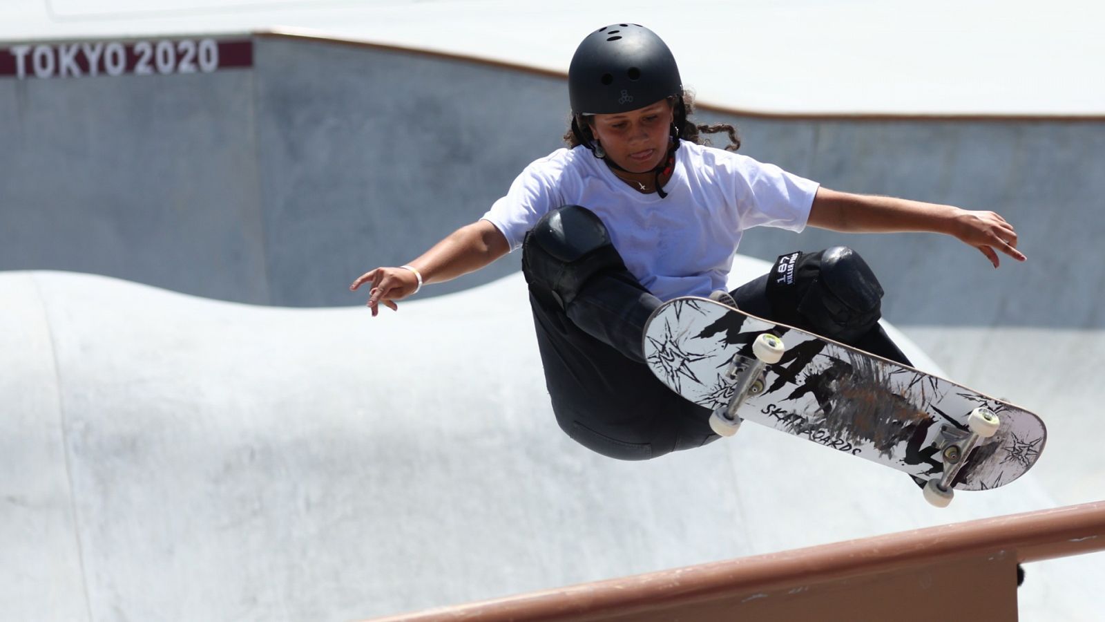 Julia Benedetti y su skate se despiden de Tokio 2021