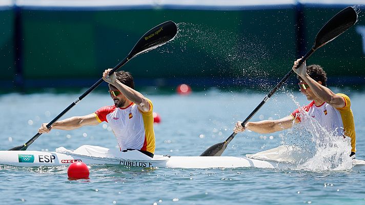 Piragüismo Tokyo 2020 - Íñigo Peña y Paco Cubelos, a semifinales de K2 1000m