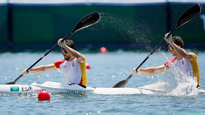 Íñigo Peña y Paco Cubelos, a semifinales de K2 1000m