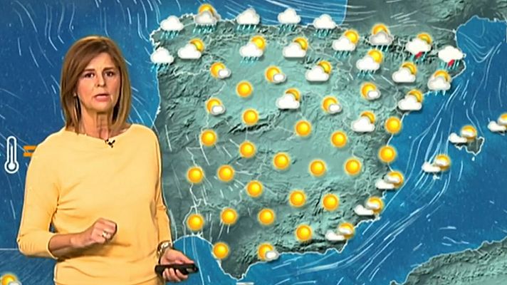 El tiempo - Lluvias en el norte y despejado en el resto