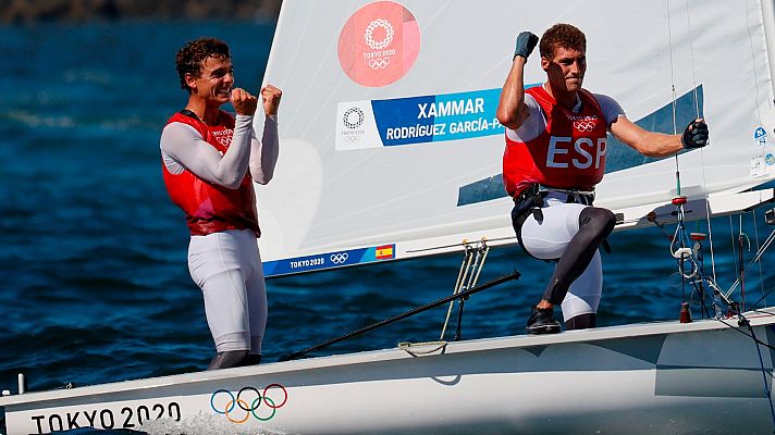 Jordi Xammar y Nicolás Rodríguez, bronce en 470 Vela