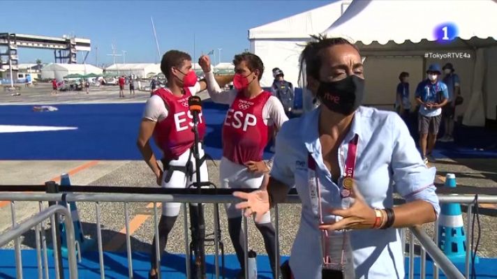 Vela Tokyo 2020 - Tokyo 2020 - Jordi Xammar y Nicolás Rodríguez: "El camino ha sido muy bonito, pero muy sufrido"