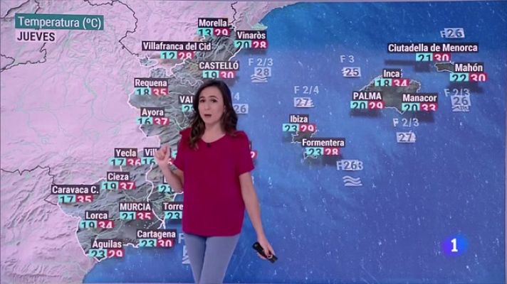 L'informatiu - Comunitat Valenciana - El tiempo en la Comunitat Valenciana - 04/08/21