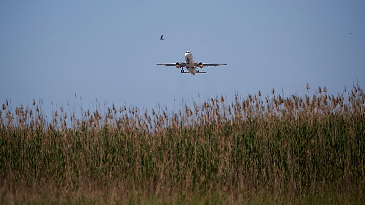 Ecologistas y vecinos denuncian el impacto ambiental de la ampliación de El Prat