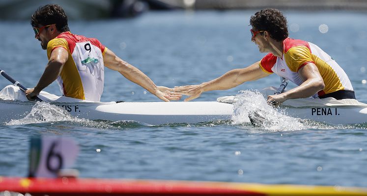 Tokyo 2020 - Peña y Cubelos: "La regata la hemos plasmado como la teniamos planteada"