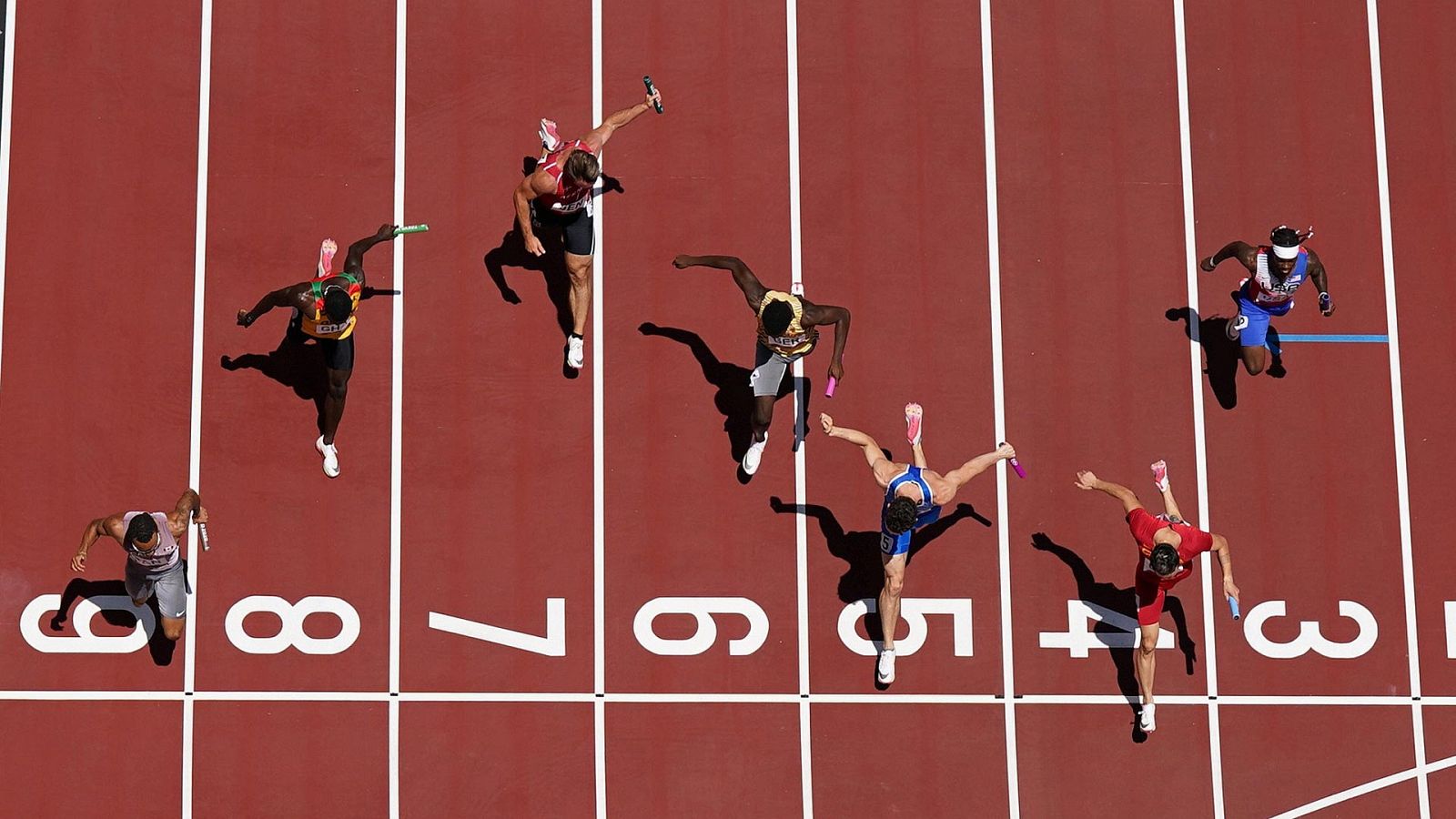 Jaimaca gana su serie de semifinales en el 4x100 relevos masculino - ver ahora