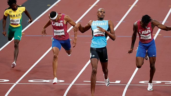 El bahameño Steven Gardiner conquista los 400 metros