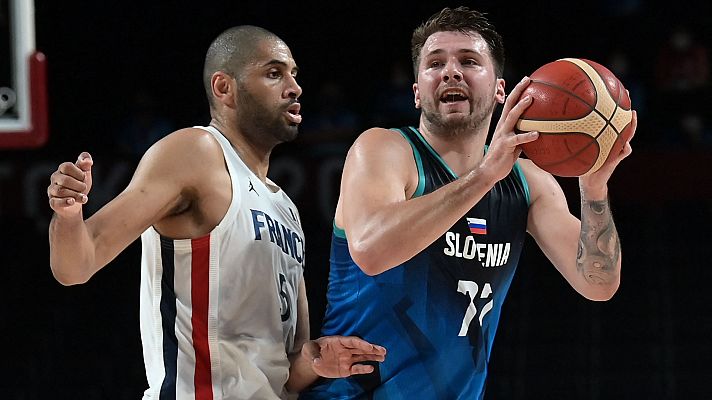 Baloncesto. Semifinal: Francia - Eslovenia