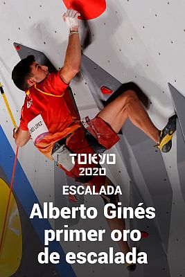 Alberto Ginés gana la medalla de oro en escalada
