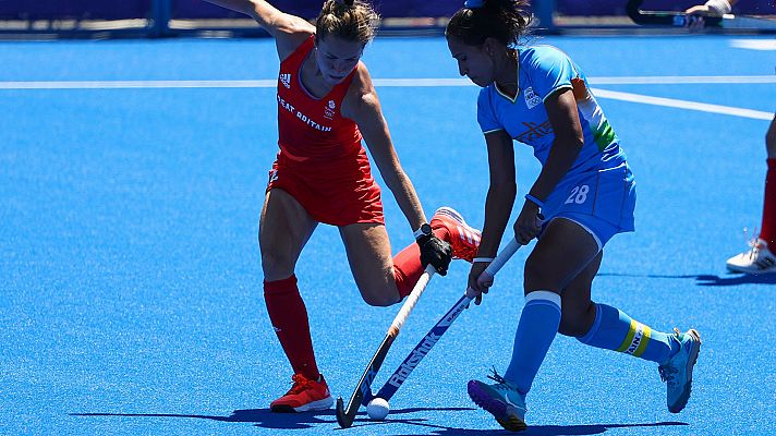 Hockey. Bronce: India - Gran Bretaña