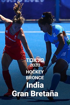 Hockey. Bronce: India - Gran Bretaña