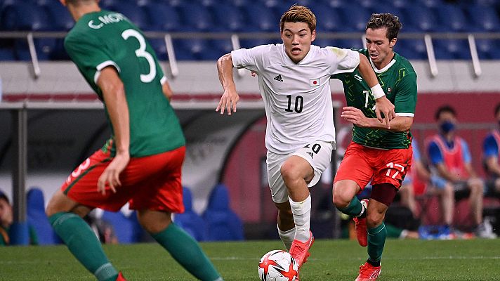 Fútbol. Bronce: México - Japón