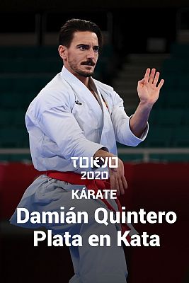 Tokyo 2020 - Damián Quintero gana la plata en kárate kata