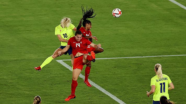 Fútbol. Final: Canadá - Suecia