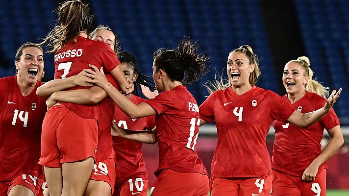 Fútbol Tokyo 2020 - Canadá, campeona femenina de fútbol tras imponerse a Suecia