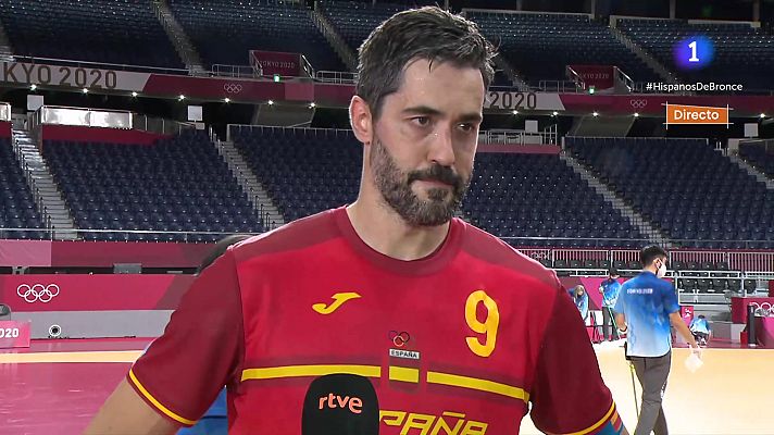  - Raúl Entrerríos se despide emocionado tras ganar el bronce