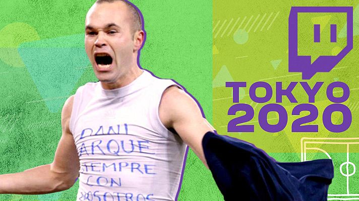 Tokyo 2020 - Entrevista a Andrés Iniesta sobre el España - Brasil