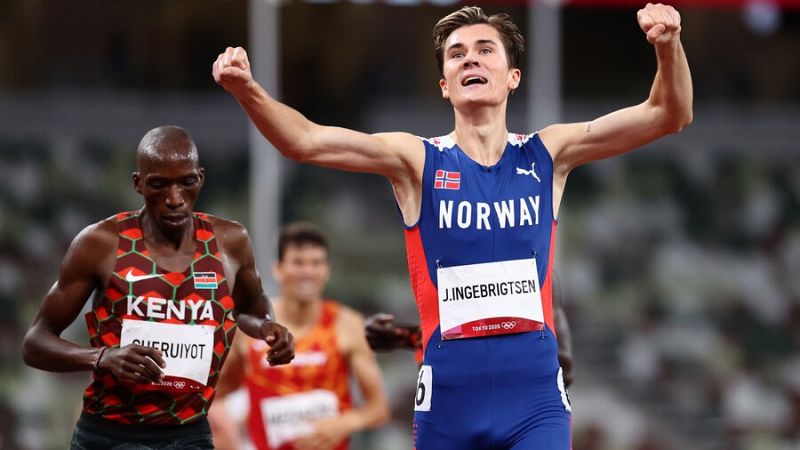 Tokyo 2020 | Mechaal y Fontes, quinto y decimotercero en la victoria de Jakob Ingebrigtsen en 1.500m