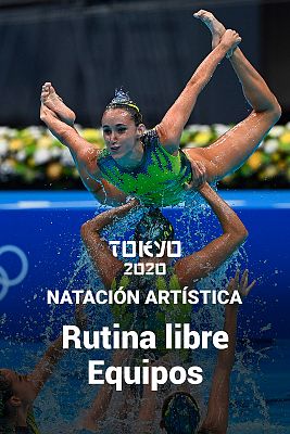 Natación artística: Rutina libre equipos