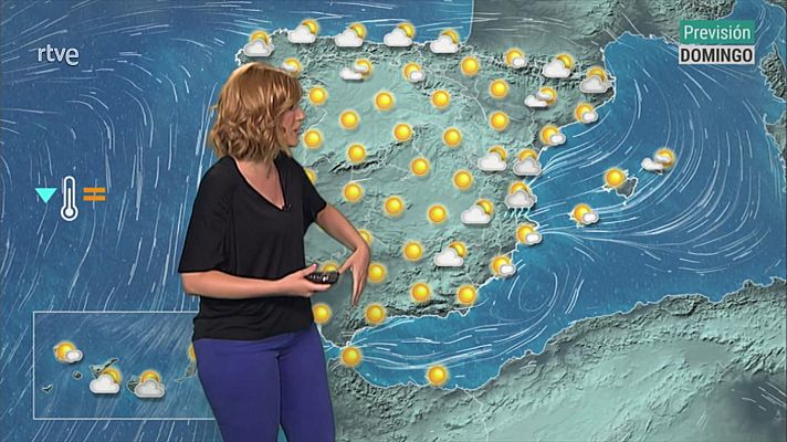 El tiempo - Temperaturas máximas altas en el extremo sureste peninsular