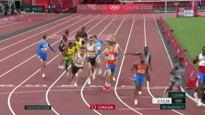 Tokyo 2020 - Estados Unidos, oro en el relevo 4x400 masculino