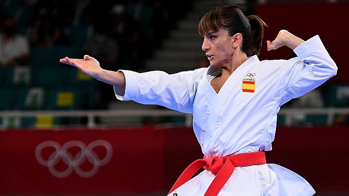 Tokyo 2020 - Los mejores momentos del oro de Sandra Sánchez en karate