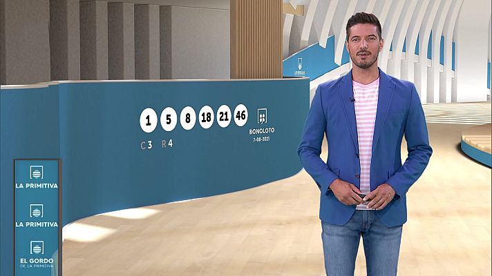 Loterías - Sorteo de la Bonoloto y Primitiva del 07/08/2021