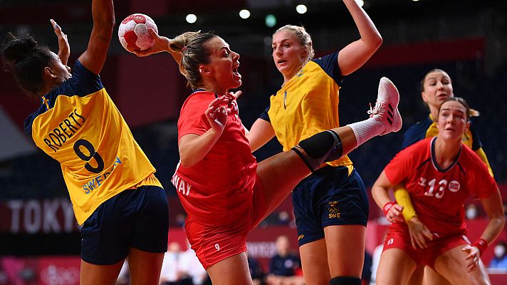 Balonmano Tokyo 2020 - Balonmano. Bronce: Noruega - Suecia