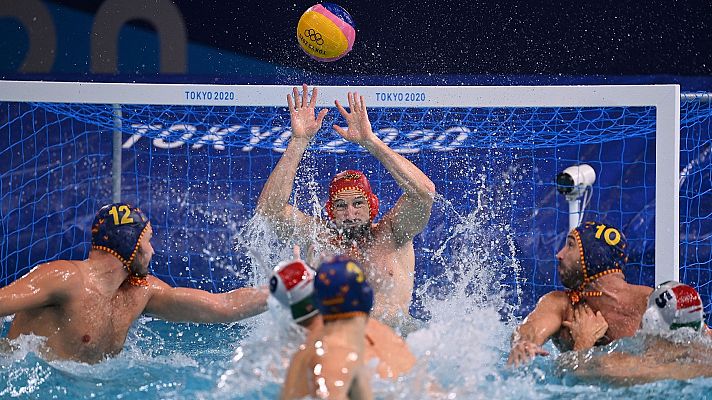 Tokyo 2020 - España se queda sin bronce en waterpolo ante Hungría