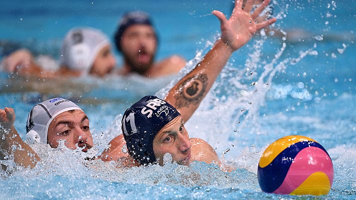 Waterpolo. Final: Grecia - Serbia