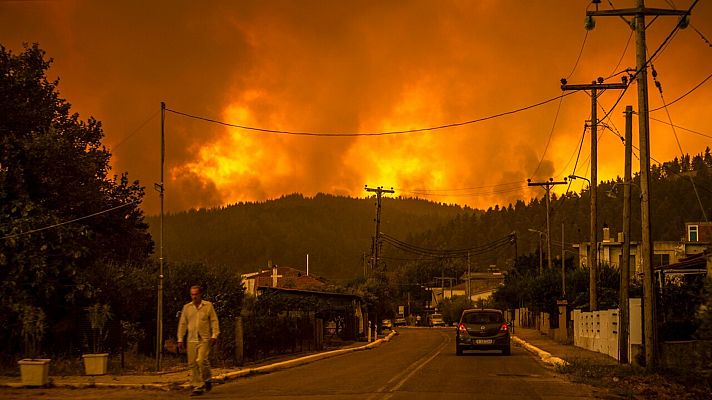 Grecia comienza a ganar la batalla contra los incendios