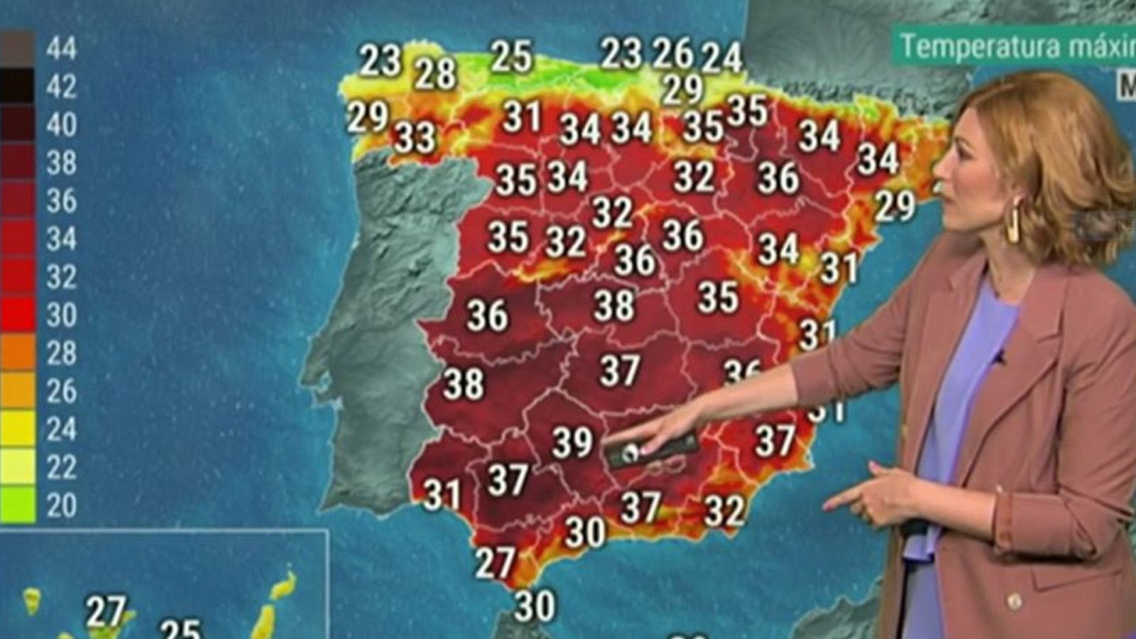 El tiempo - Llega la primera ola de calor del verano