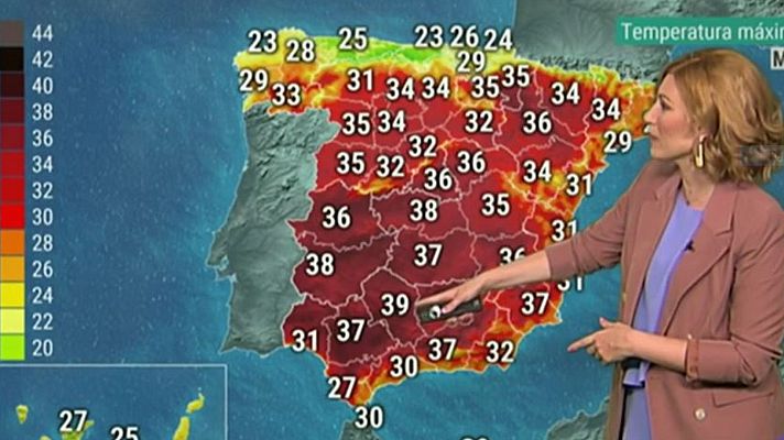 El tiempo - El tiempo - Llega la primera ola de calor del verano
