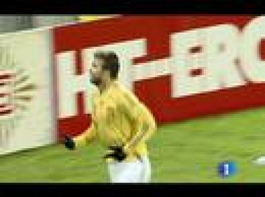  - Piqué abre el marcador 0-1